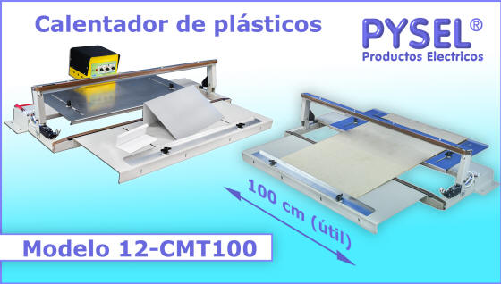 calentador dobladoir de plasticos acrilicos pvc espumado pet semiautomatico de mesa alto impacto