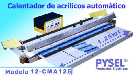 calentador dobladoir de plasticos acrilicos pvc espumado pet automatico de mesa alta produccion alto impacto